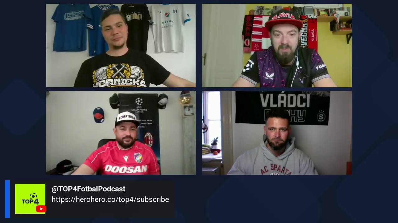 Pacient Chor&yacute; t&aacute;hne Slavii | Ban&iacute;k na Bohemku a Karvinou | &Scaron;l&aacute;gr na Letn&eacute; #TOP4podcast