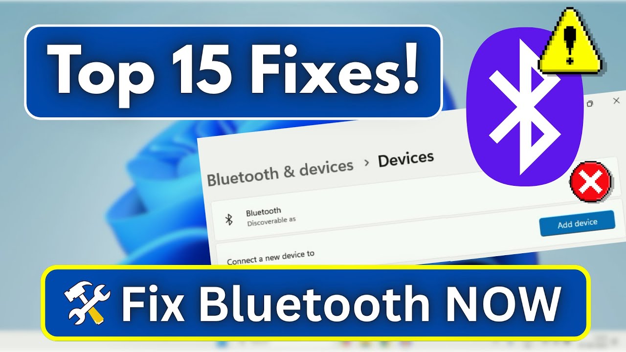 15 лучших способов исправить неработающий Bluetooth в Windows 11 (обновление 2025 года)