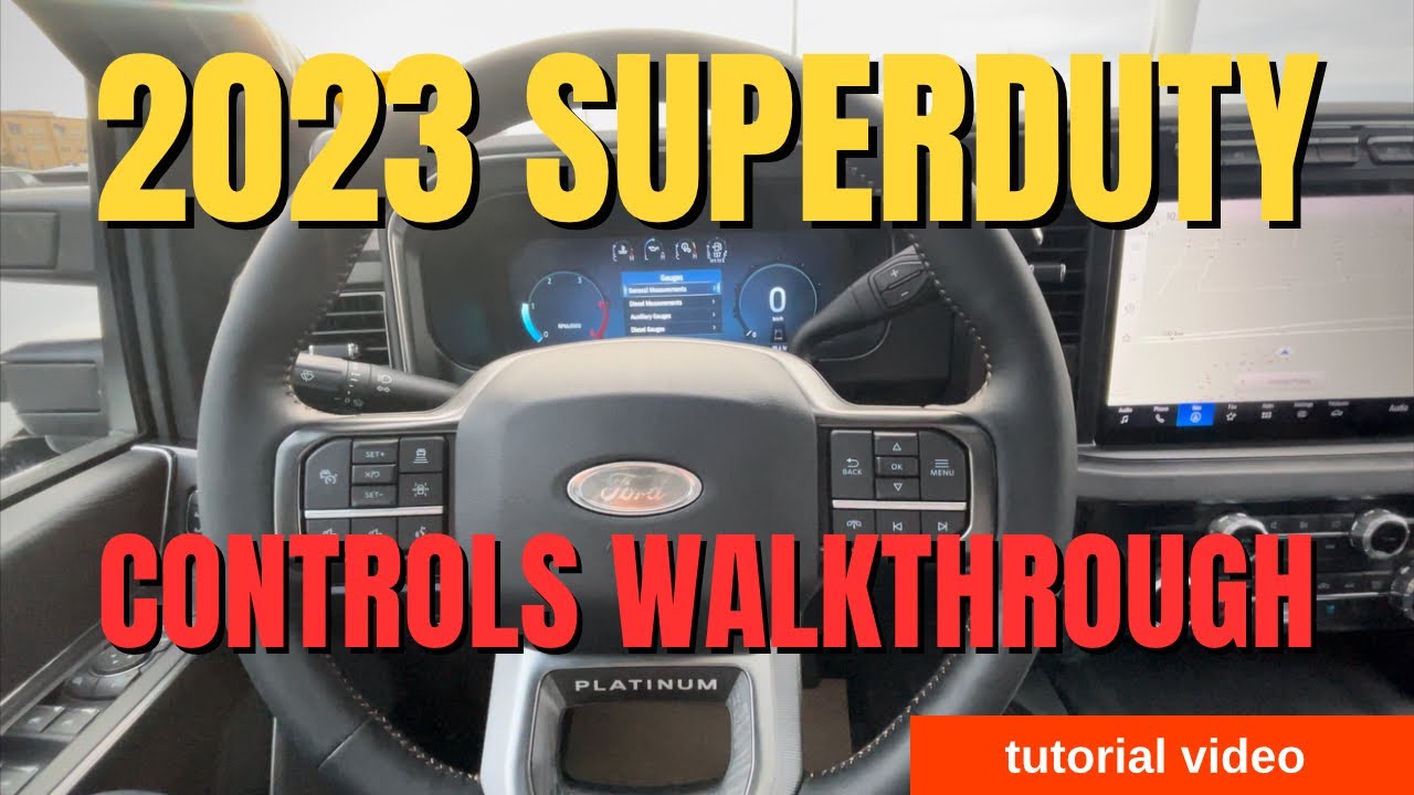 2023 Ford SuperDuty - ALL THE FEATURES