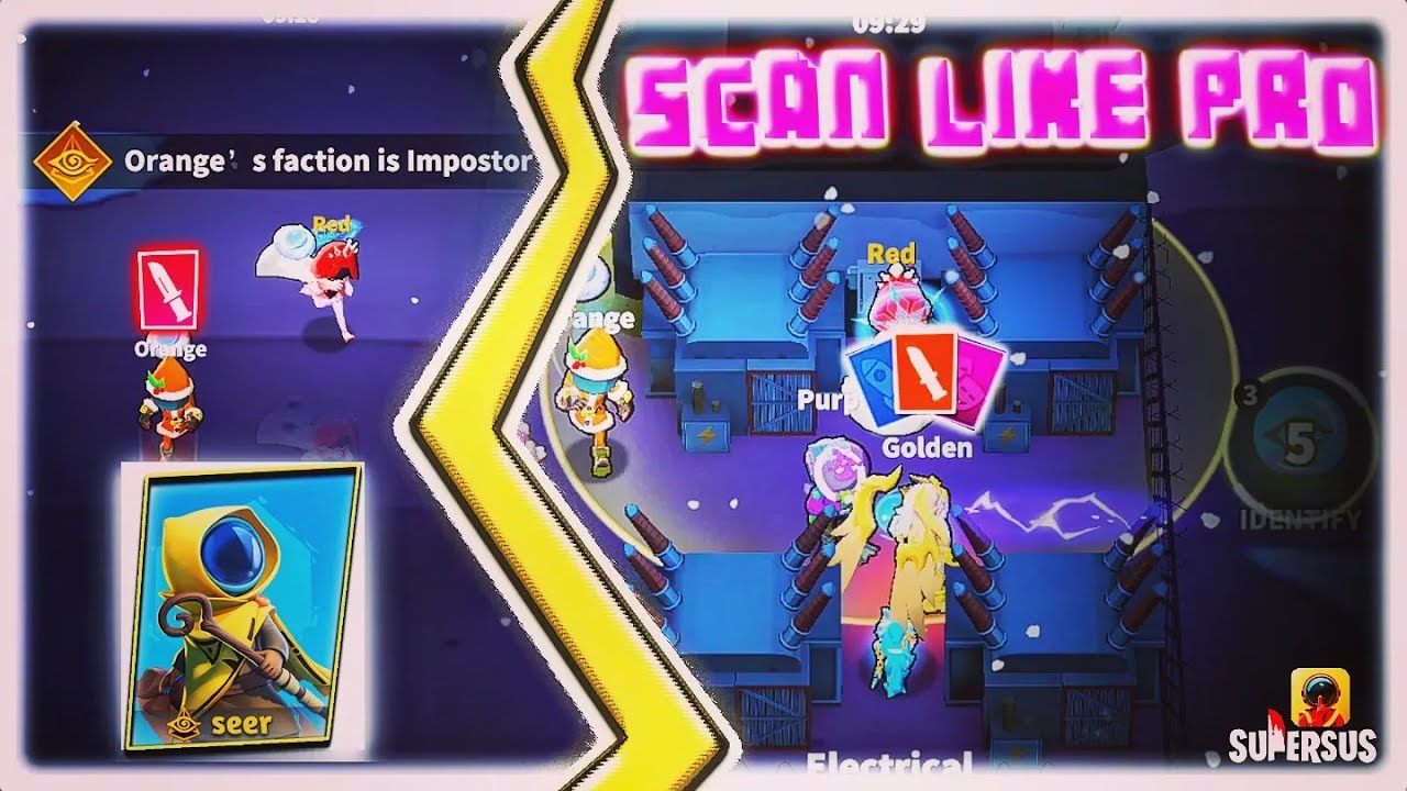 SCAN LIKE PRO !!! SEER ROLE TIPS & TRICKS - SUPER SUS IN HINDI | #supersus #amongus #gaming