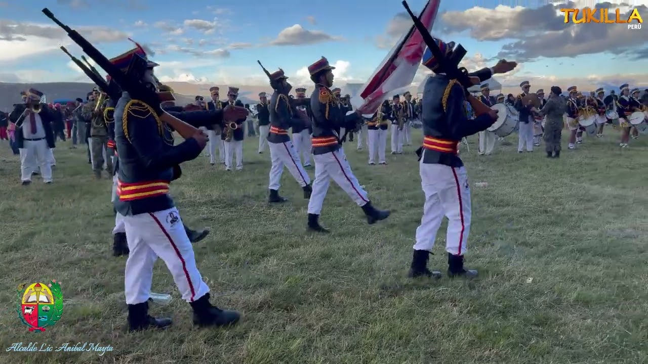 BATALL&Oacute;N DE INFANTER&Iacute;A RAMON CASTILLA - SEMANA SANTA POMACANCHA 2025