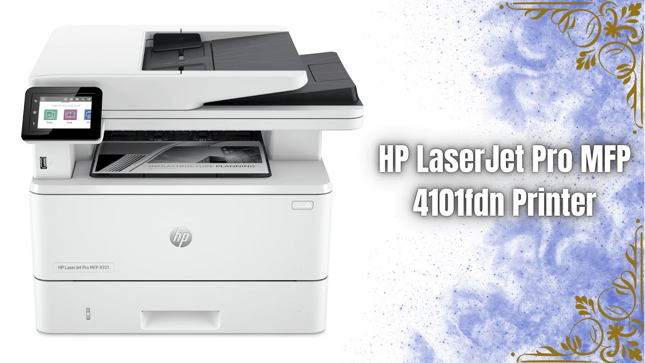 HP LaserJet Pro MFP 4101fdn Review | Fast & Secure Office Printer