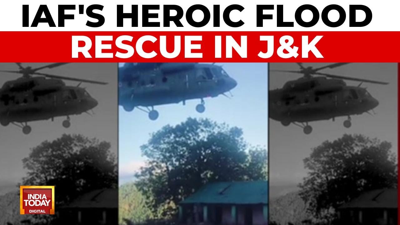 IAF Accomplishes Daring Chopper Mission In Udhampur, Delivering 5.9 Tons Of Relief Supplies