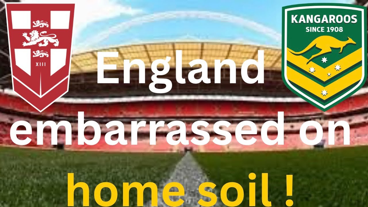 England vs Australia game 1 of the ashes series ! #england #australia #rugbyleague#wembleystadium#