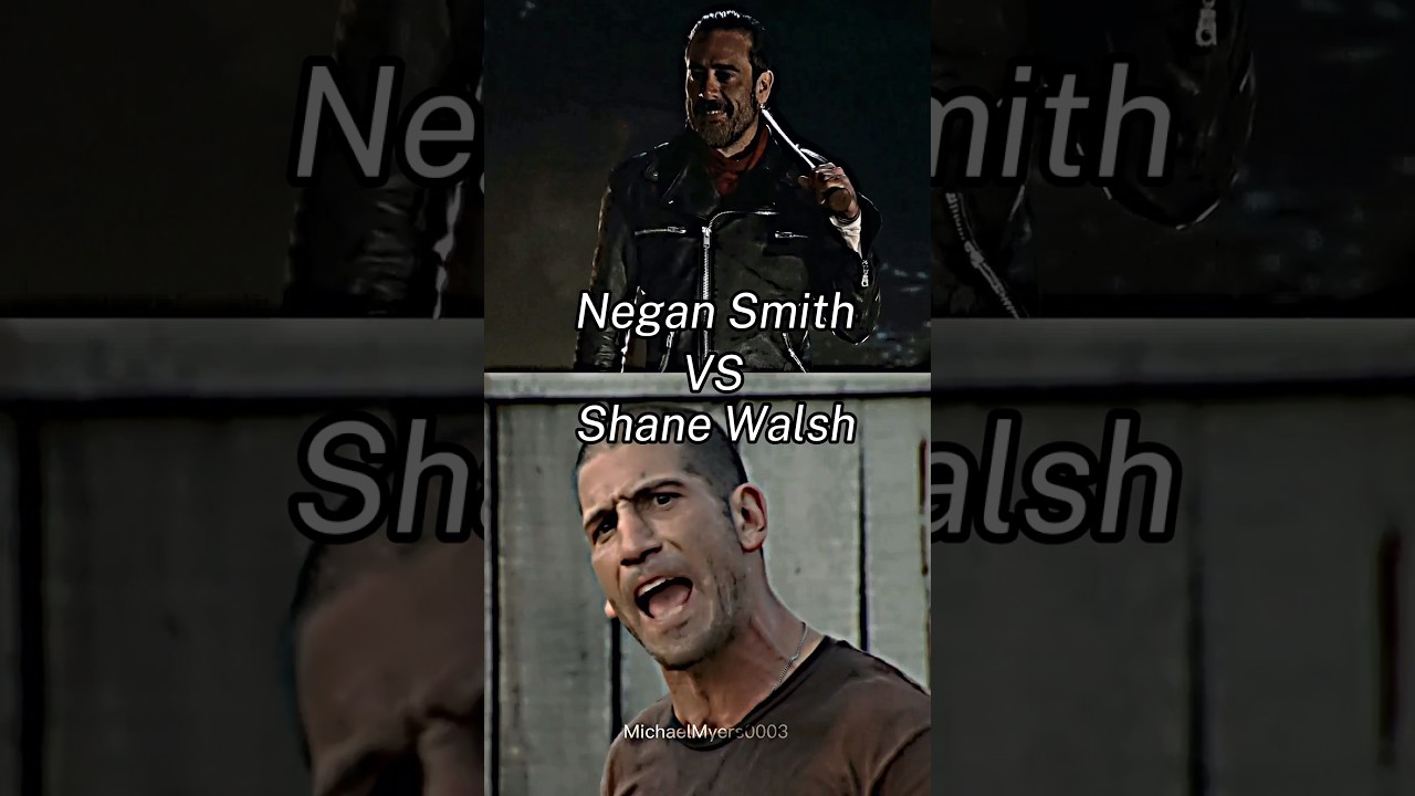 Negan Smith vs Shane Walsh #edit #shorts #vs #show #1v1 #tv #netflix #thewalkingdead #negan #facts