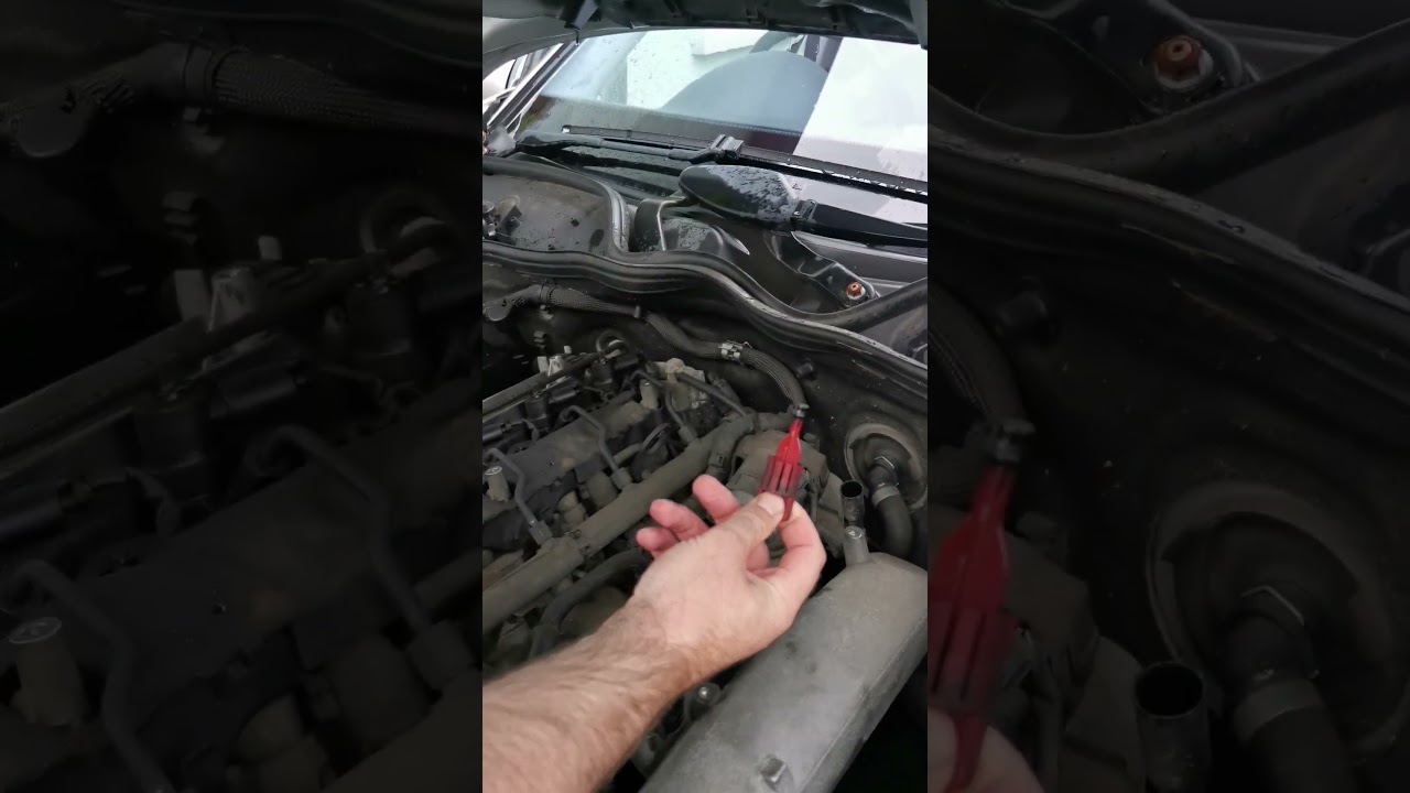 How to check the oil in your Mercedes Benz #mercedes #mercedesbenz #car #cars
