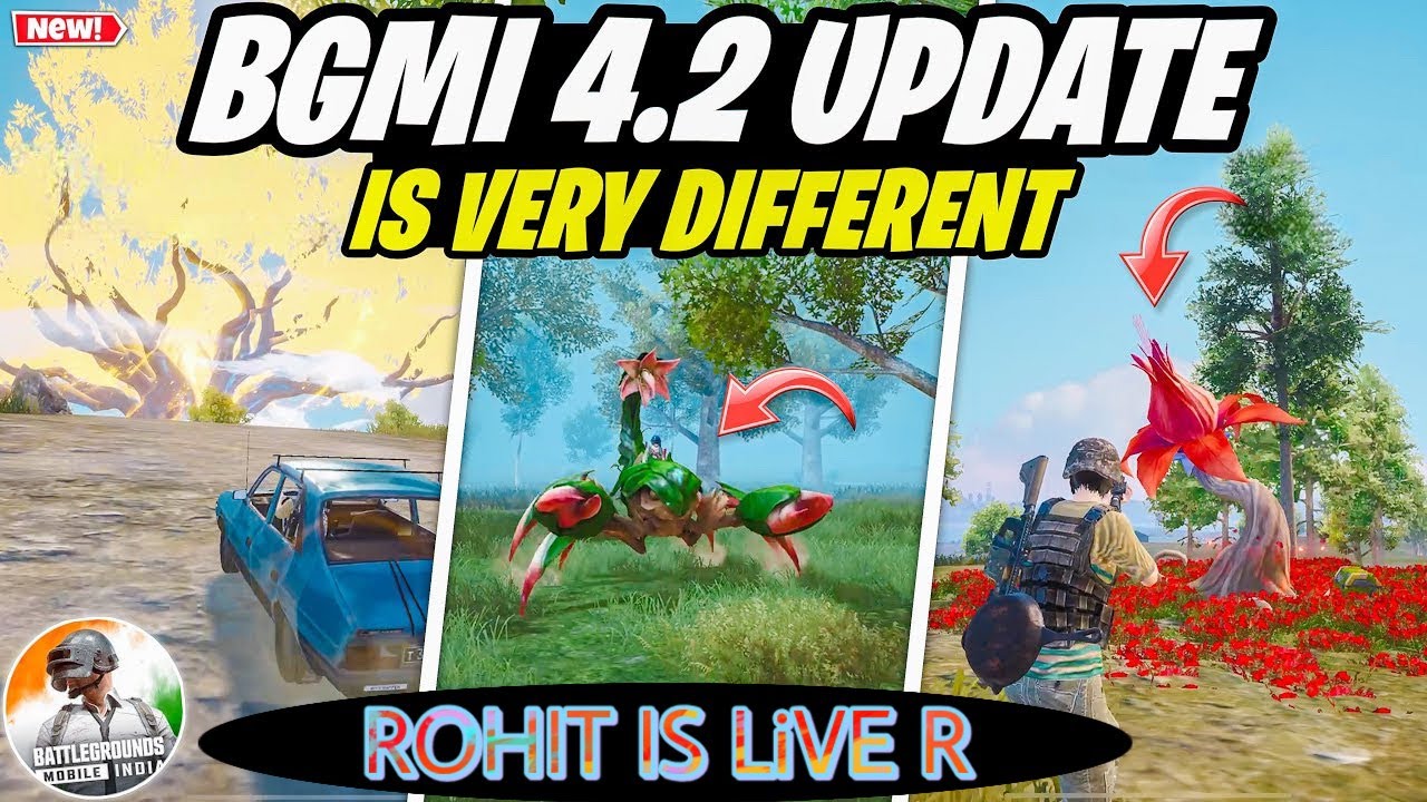 4.2 UPDATE RANK  PUSH 🔥|Live 🔴BGMI Livestream   @ROHITISLIVER 🔥