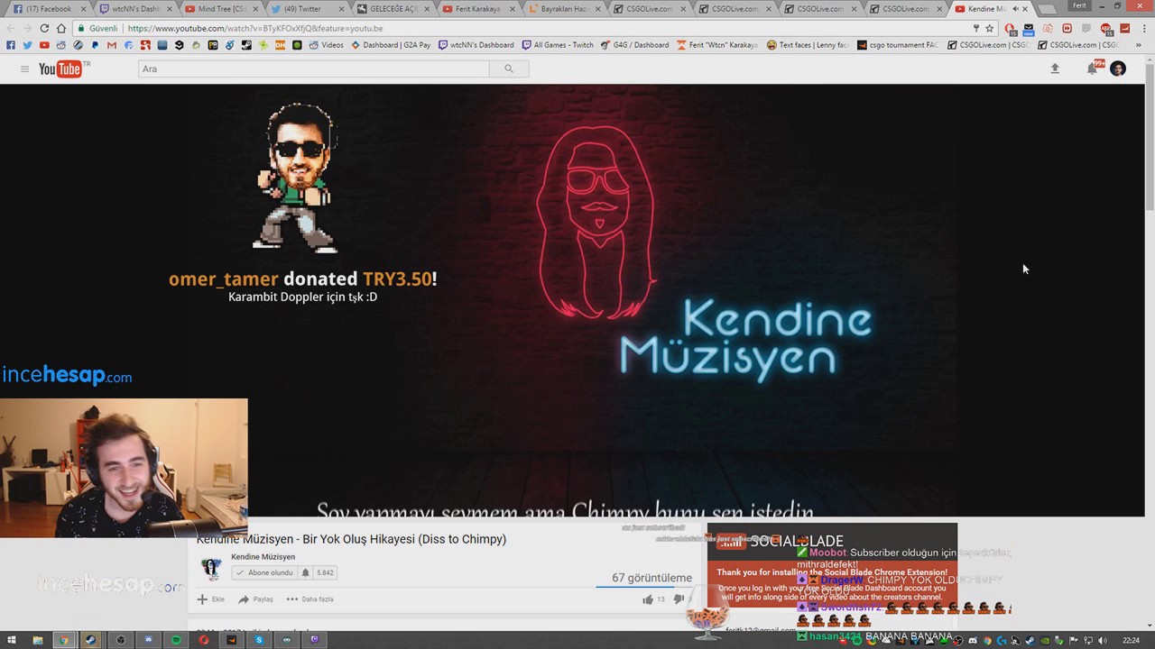 wtcN - Kendine Müzisyen - Chimpy - Diss Sonucu