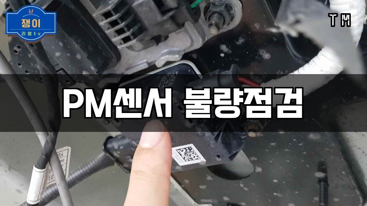 P24C600 PM센서 온도 회로이상.진단 점검,단품점검