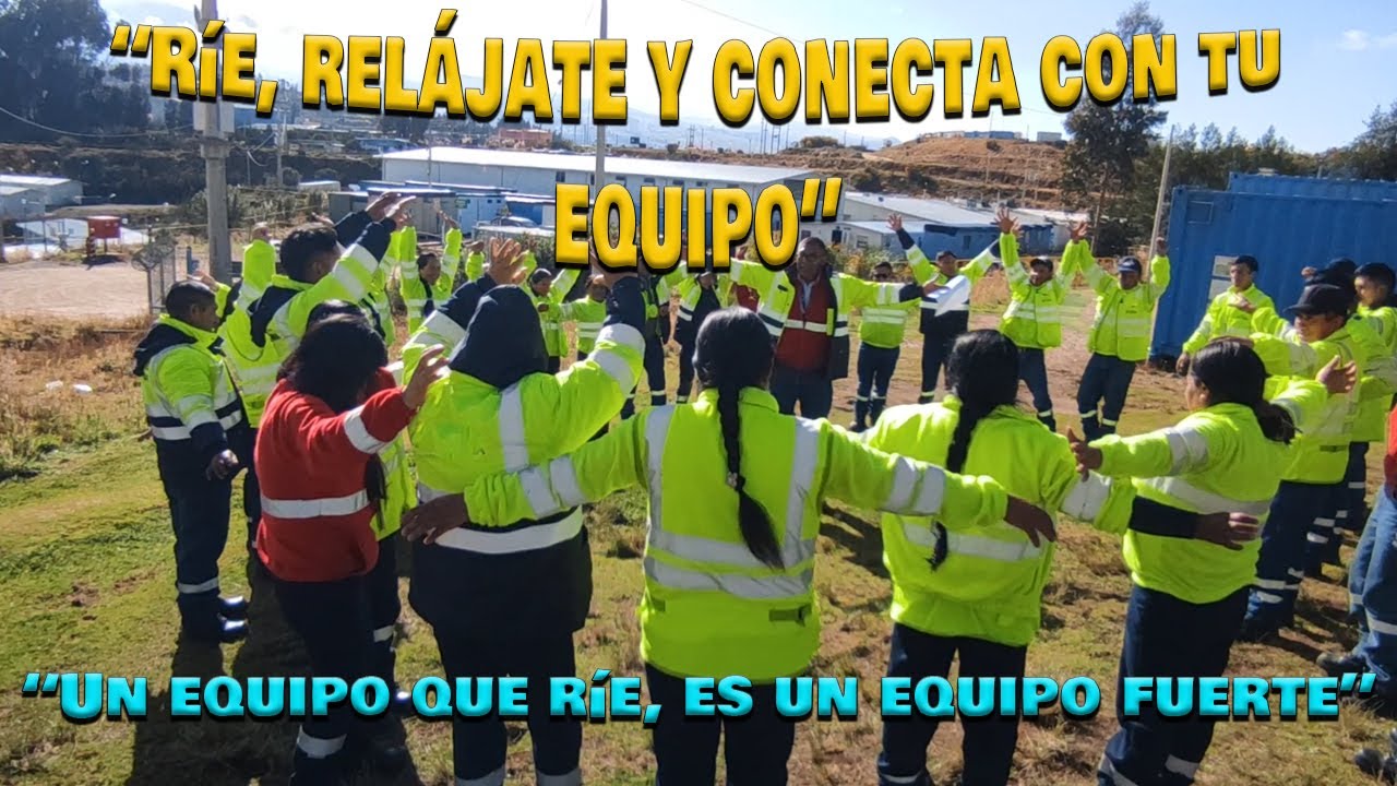 “Pausa activa que transformó al equipo”. “Un equipo que ríe, es un equipo fuerte”