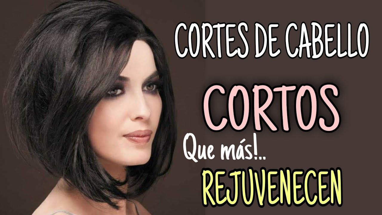CORTES DE CABELLO CORTO FEMENINOS que te hacen ver más JOVEN Tendencia 2022