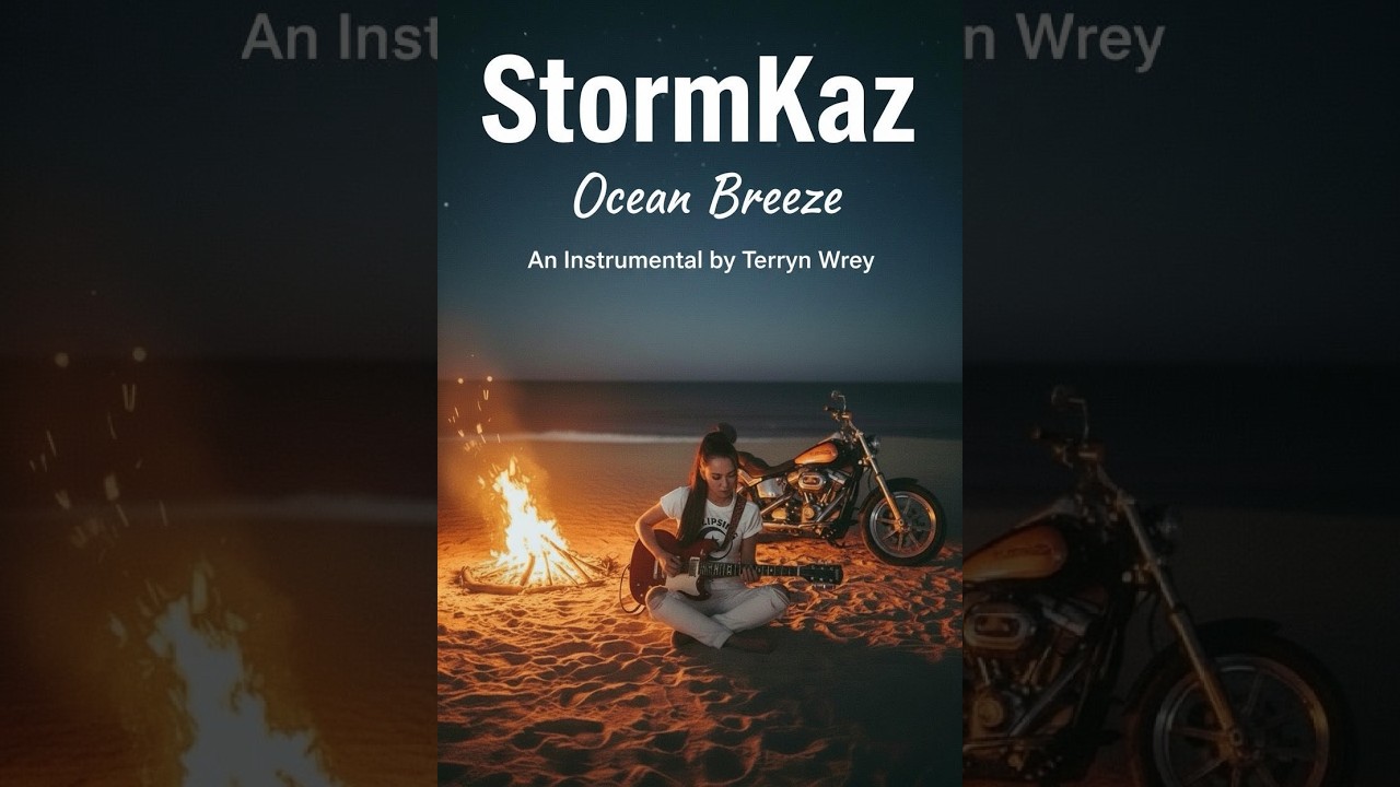Ocean Breeze | Terryn Wrey’s Guitar Solo - Official AI Music Video 