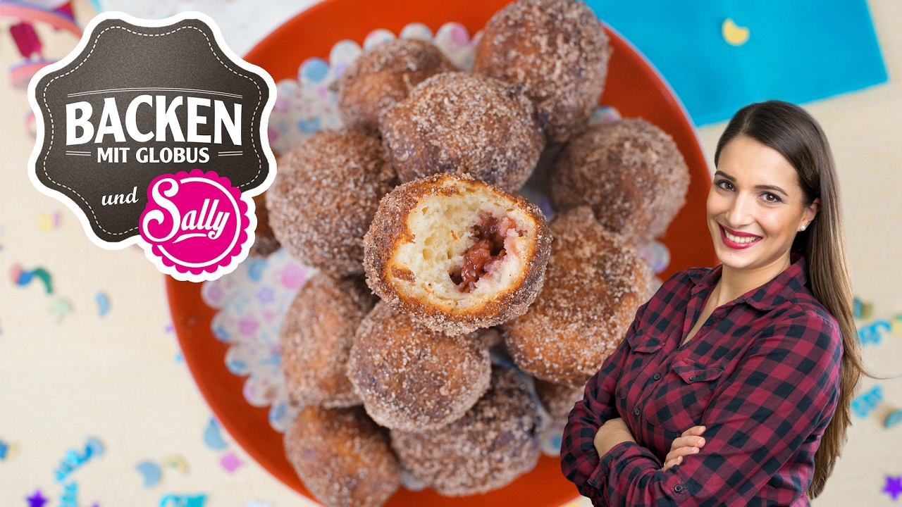 Gefüllte Quarkbällchen | Backen mit Globus & Sallys Welt #23