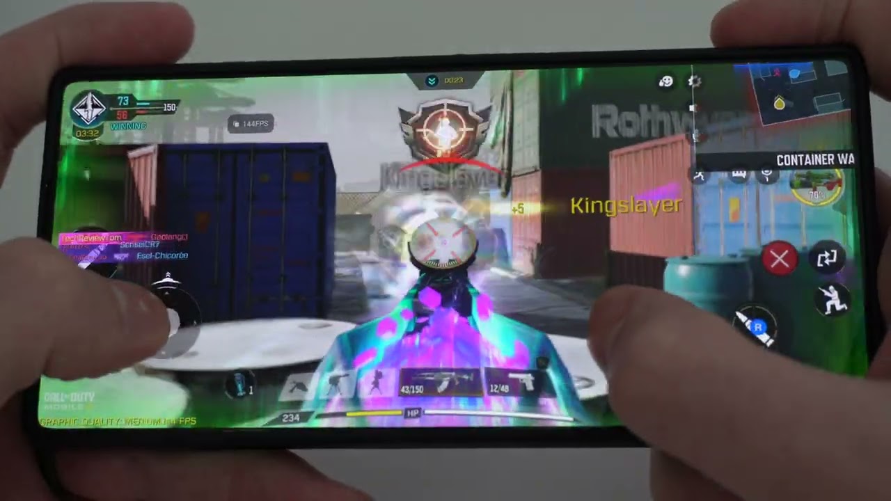 RedMagic 10 Pro Plus: COD Mobile 144 FPS Multiplayer Gameplay!