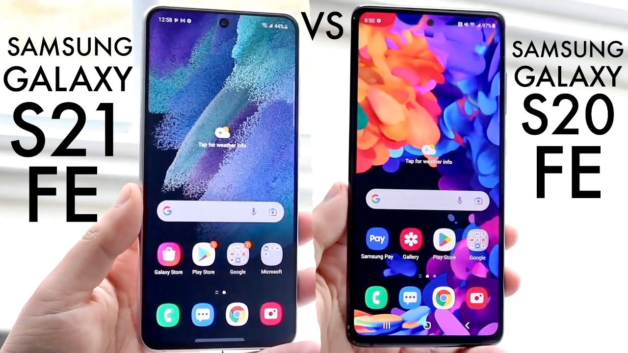 Samsung Galaxy S21 FE Vs Samsung Galaxy S20 FE In 2023! (Comparison) (Review)
