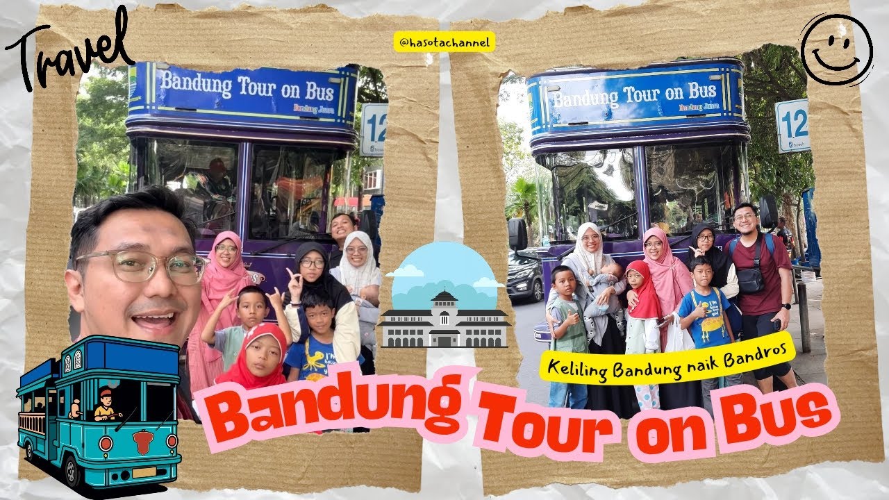 Keliling Bandung Naik Bandros aka Bandung Tour on Bus 🤩 