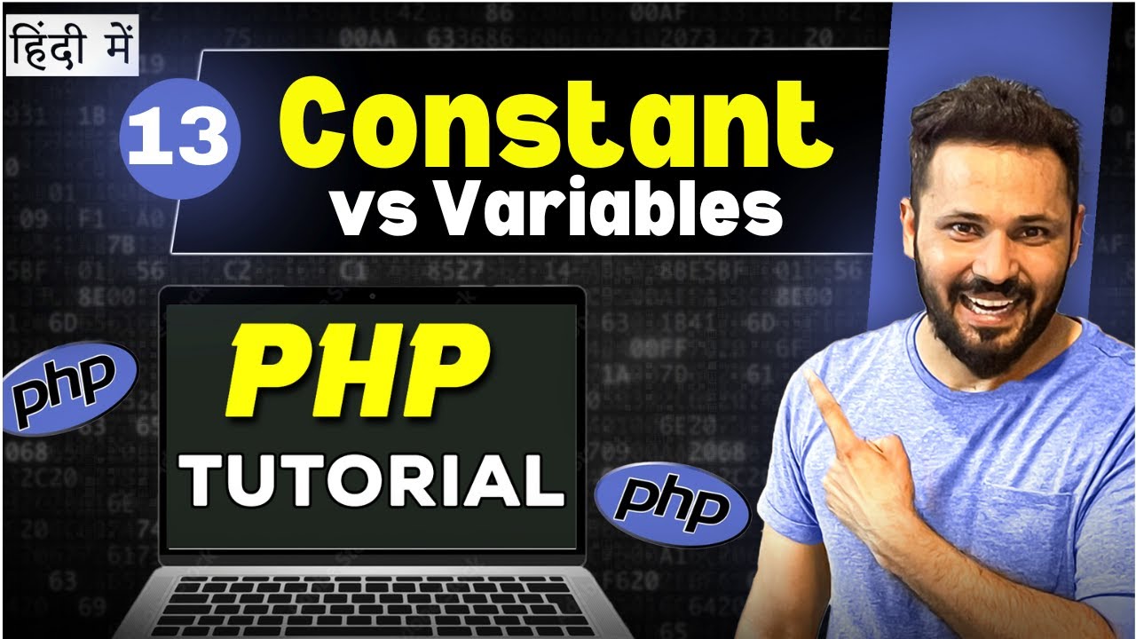 Php Tutorial in Hindi #13 Constants in PHP