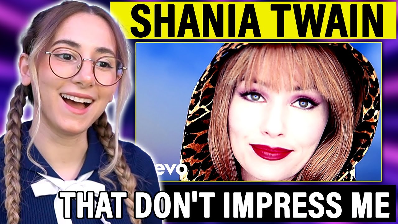 Shania Twain - That Don't Impress Me Much | Singer Musician - Reaction Analysis