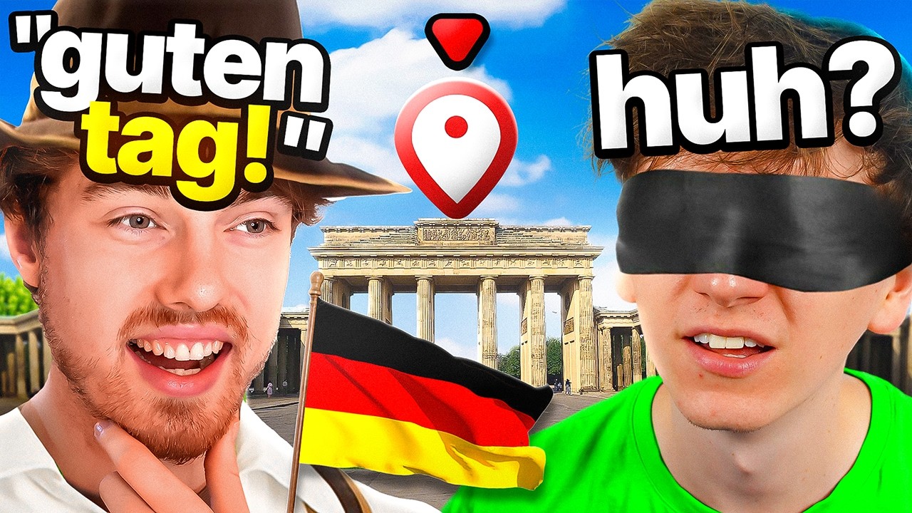 Blind Geoguessr But Oscar can ONLY Speak German