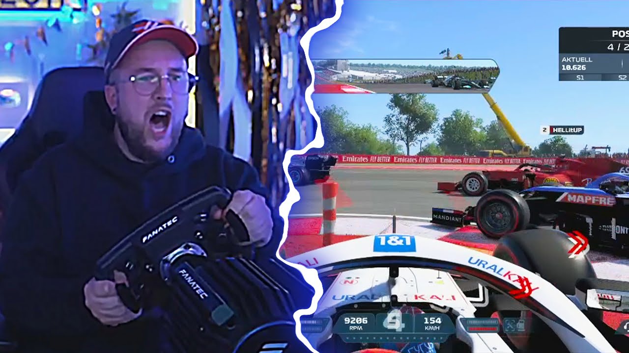 TEAM HAAS F*CKT SICH SELBST 🤣 bei F1 mit Broski, Willi etc. 🔥 Tisi Schubech Stream Highlights