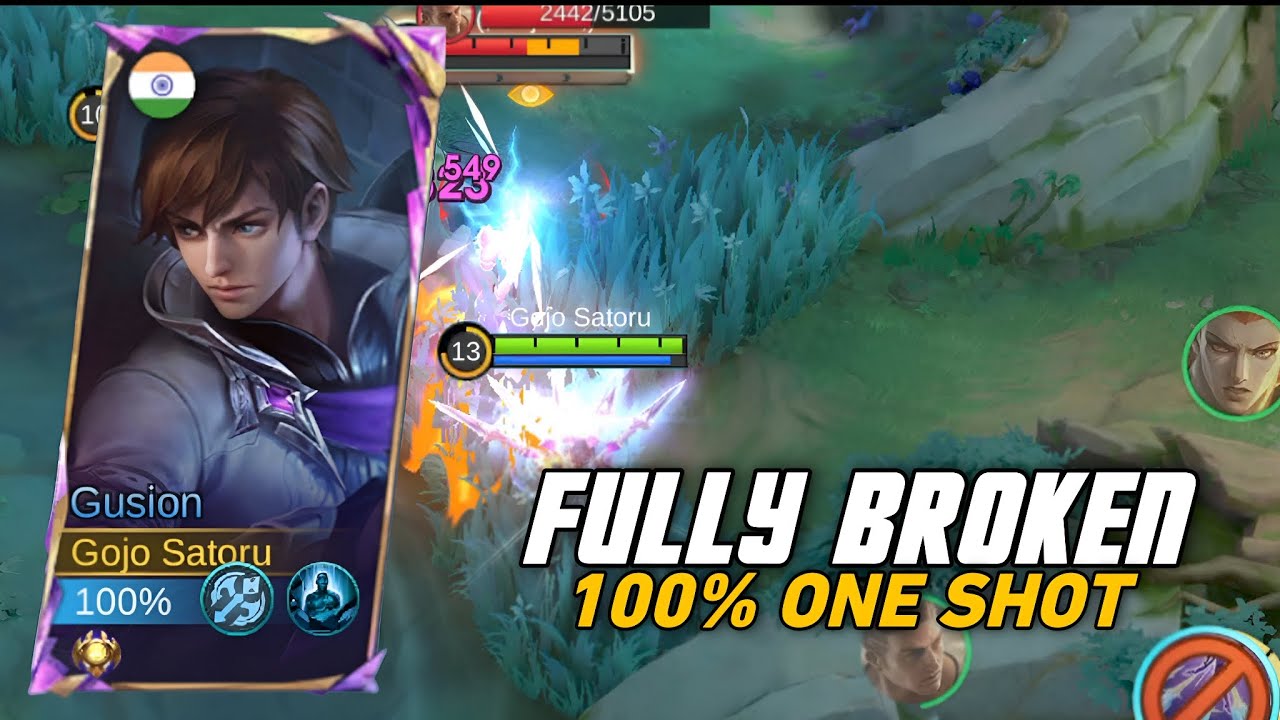 ABUSE THIS GUSION OVERDRIVE DAMAGE INSANE OUTPLAY FULL BROKEN BUILD 100% ONE SHOT