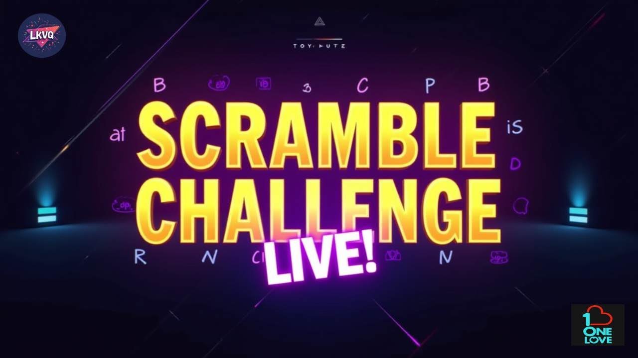 Live Word Scramble Challenge — Can We Finally Beat Level 21 Together?