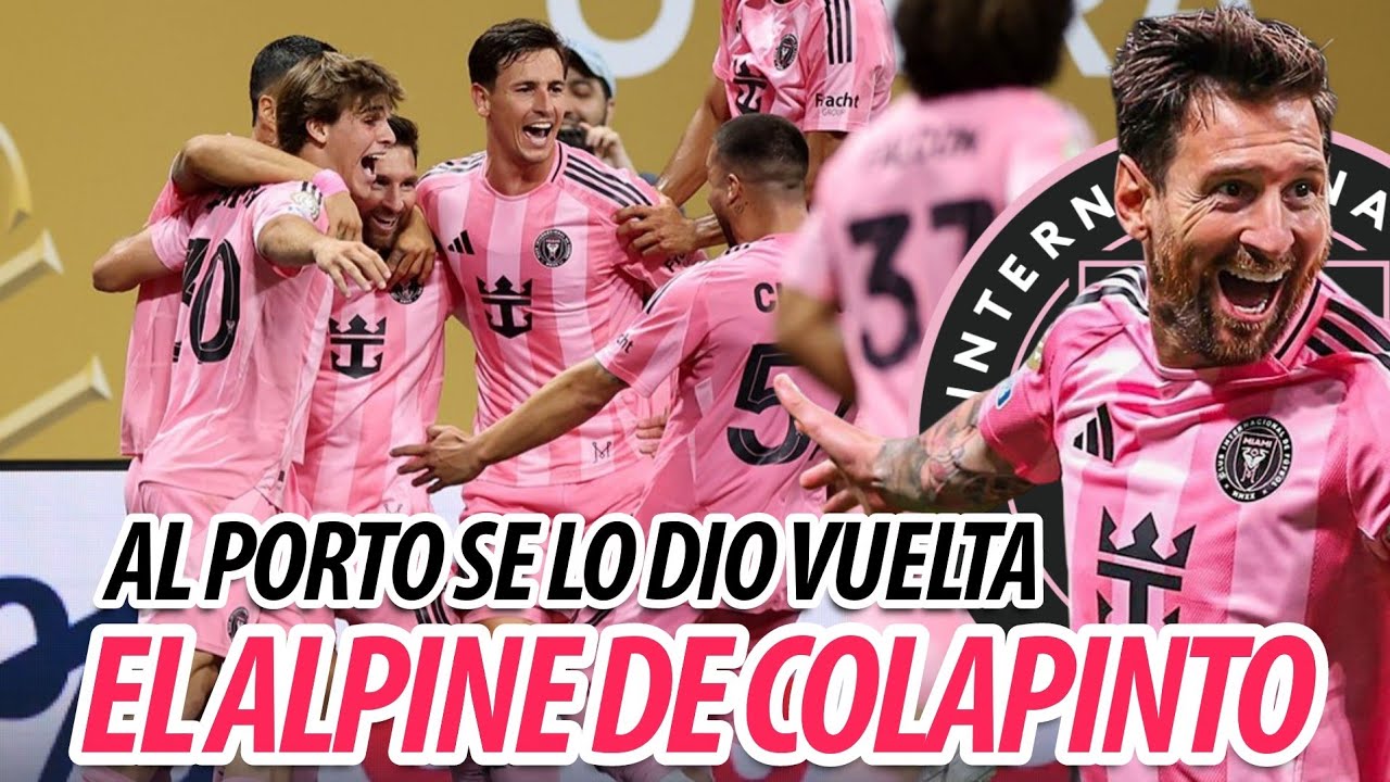 Inter Miami vs FC Porto (2-1) | Análisis picante | El equipo de Messi casi en octavos | Reacción!!