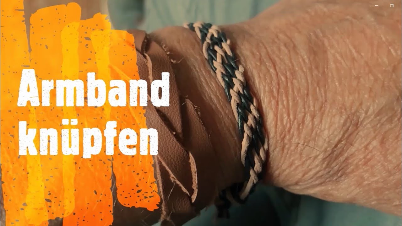 Naturpädagogik - Armband knüpfen