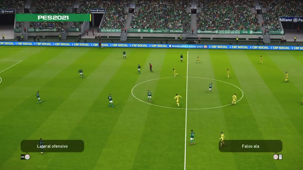 PALMEIRAS X MIRASSOL| AO VIVO COM IMAGENS | JOGO DE HOJE |PES 21 Gameplay Ps4