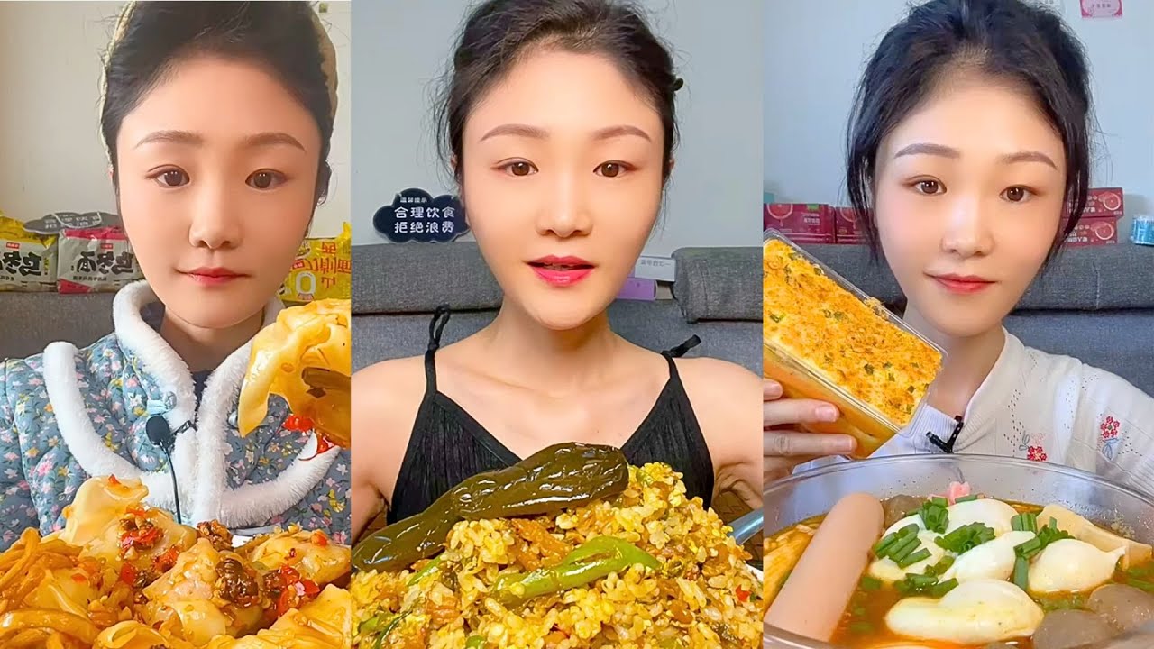 1 Hour ASMR Mukbang | Satisfying Eating Sounds for Sleep, Relaxation & Study #1176