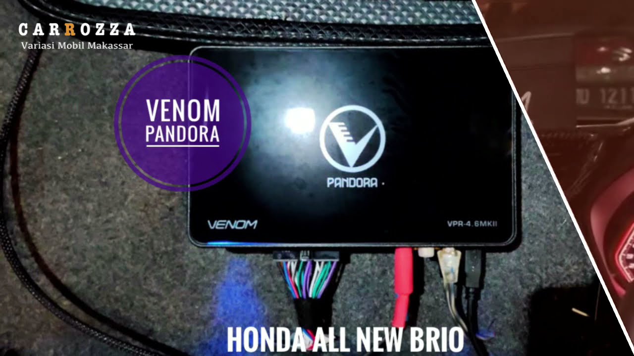 Penambahan DSP Venom Pandora @ Honda All New Brio RS 2021
