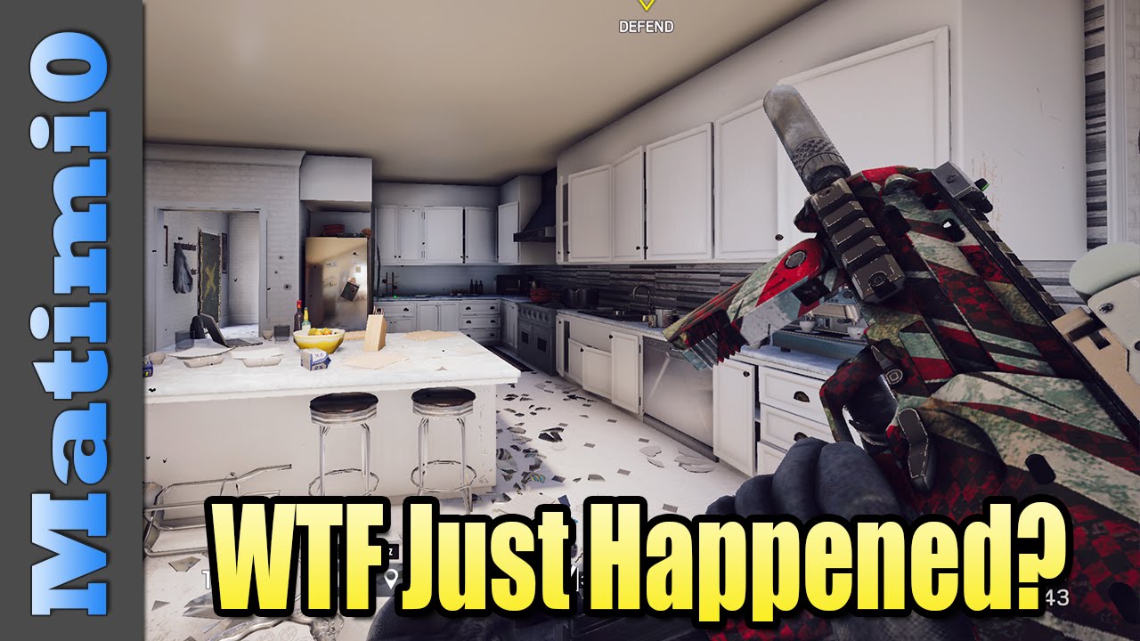 Что за хрень только что произошла? - Rainbow Six Siege Смешные моменты