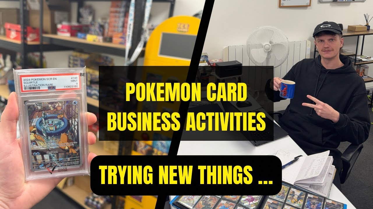 Adapting The Pokemon Card Business - Singles And Slabs!