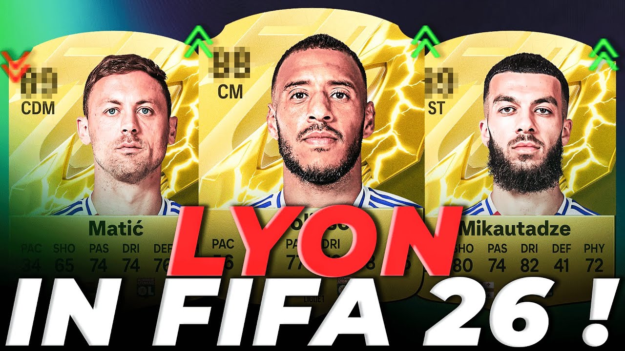 FIFA 26 OLYMPIQUE LYONNAIS RATINGS! 😱🔥 FT. TOLISSO, MIKAUTADZE, MATIC...