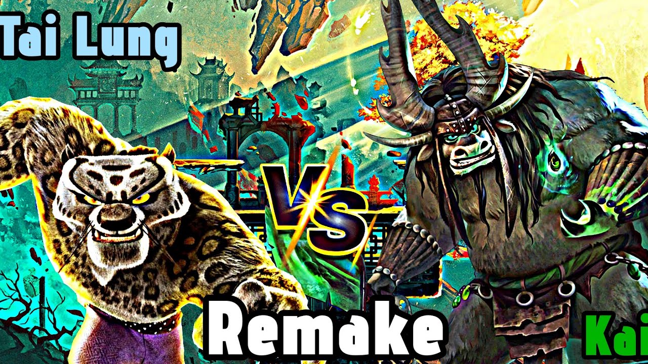 Tai Lung Vs. Kai (Remake)