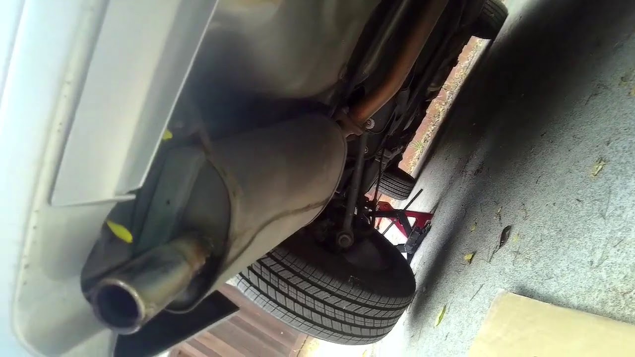 NOISEY MUFFLER CLANGING&mdash;FIXED