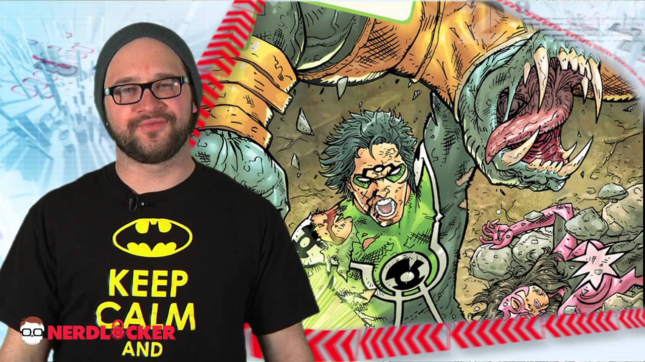 Nerdlocker Comic Book Review - Green Lantern: New Guardians Annual #1