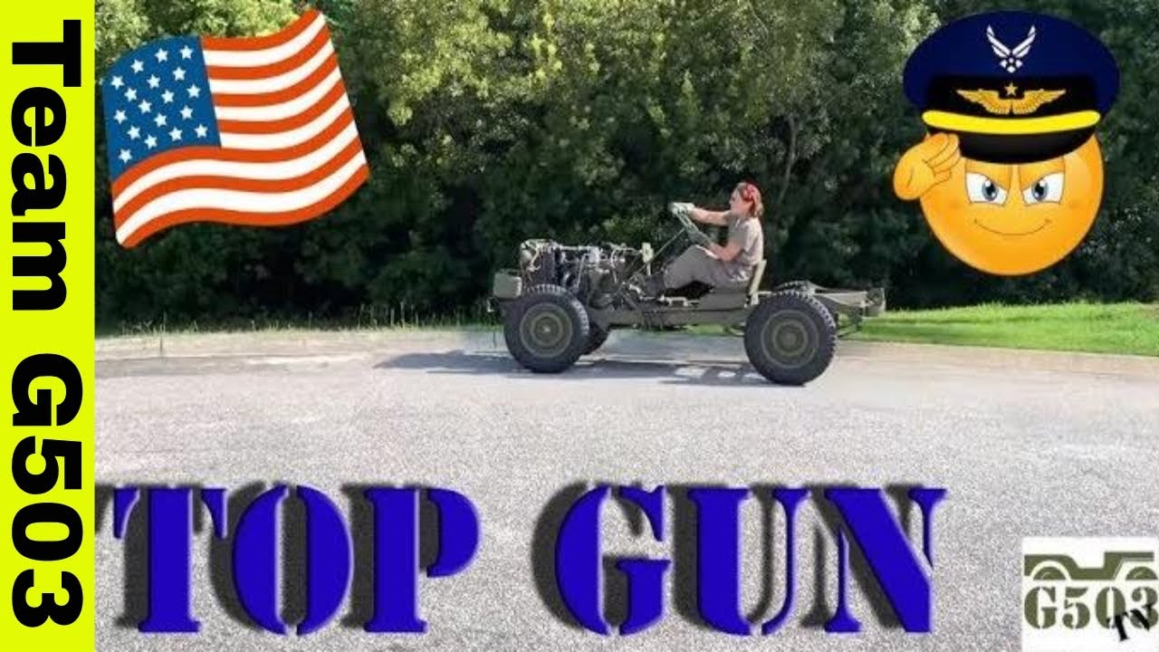 TOP GUN G503 43 Willys MB Jeep Chassis Drive