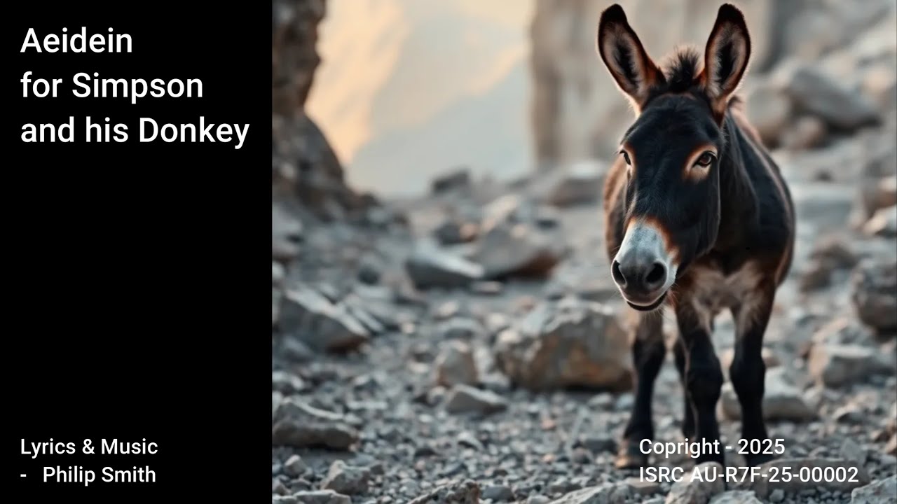 Aeidein for Simpson and his Donkey with LYRICS #music  #musicvideo #history #war #ww1 #gallipoli