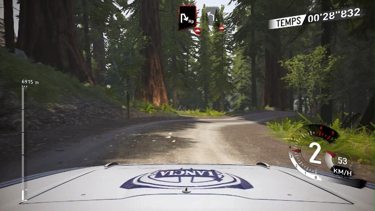 V-Rally 4 partie rapide catégorie 5 Lancia delta s4