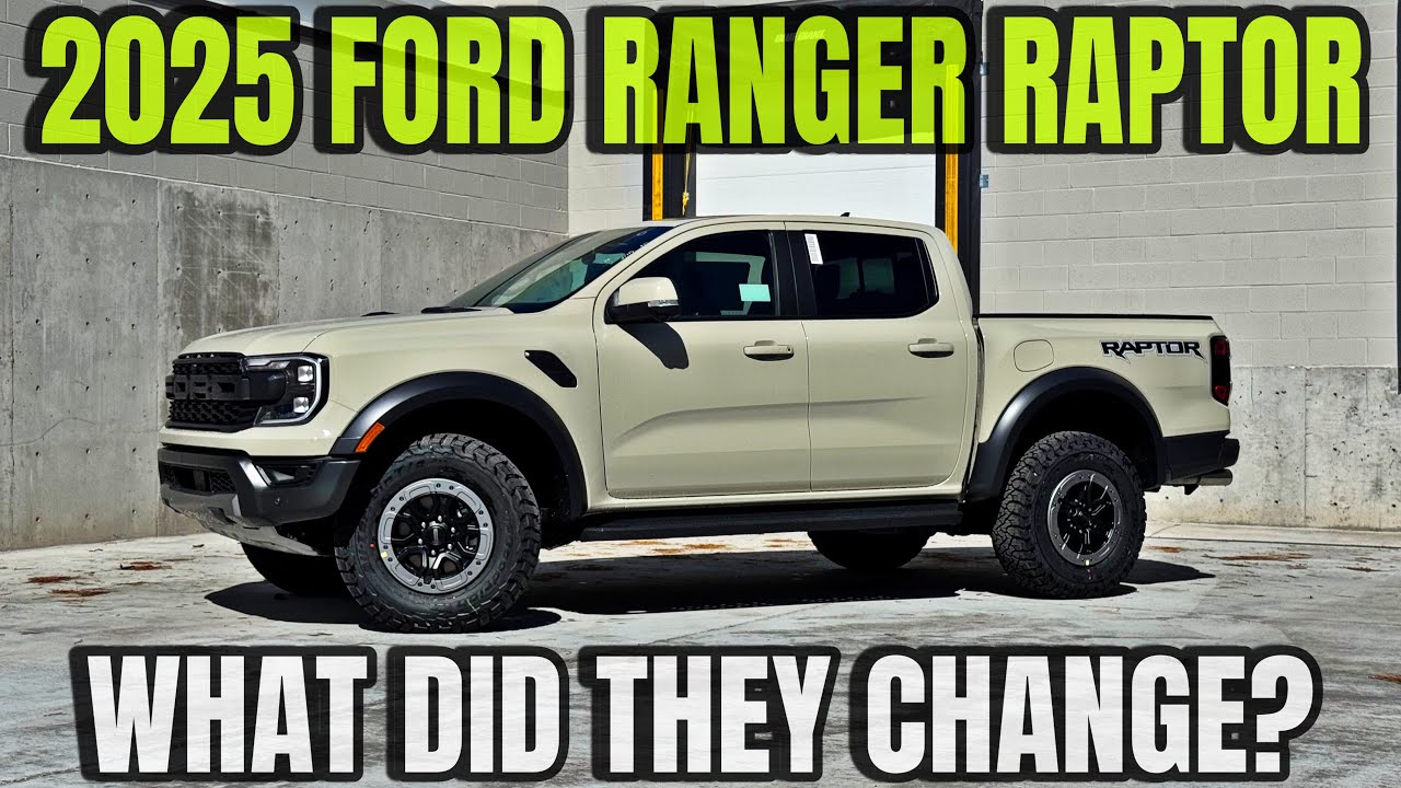 2025 Ford Ranger Raptor Desert Sand: Is It A Better Buy Over Canyon AT4X?