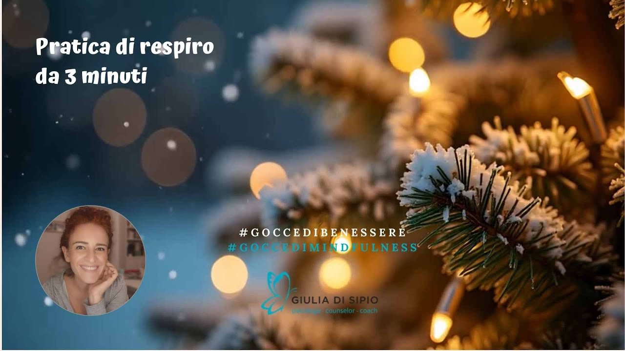 Pratica di respiro da 3 minuti