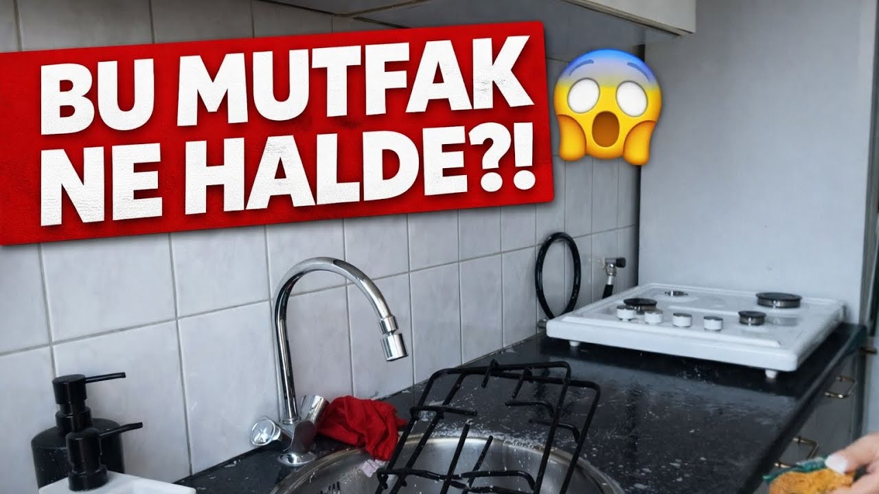 Bu Mutfak Bu Hale Nasıl Geldi? 😳 Büyük Temizlik