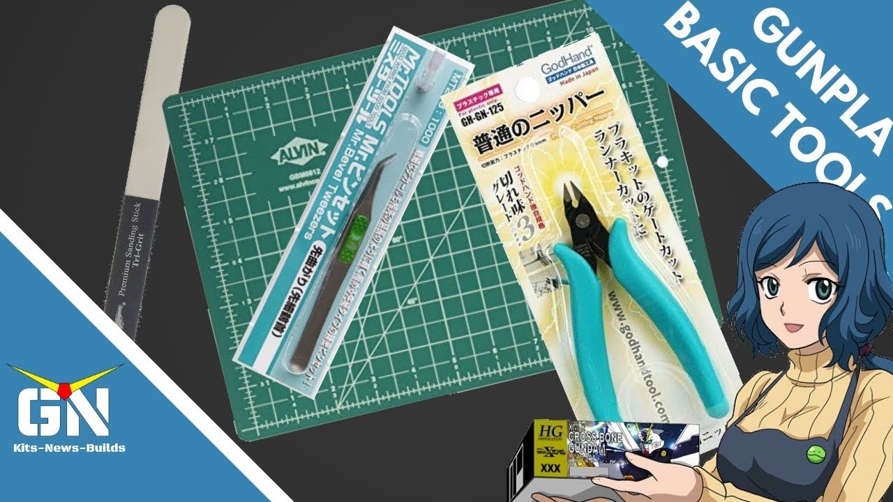 Basic Tools for Gunpla (and others models kits)
