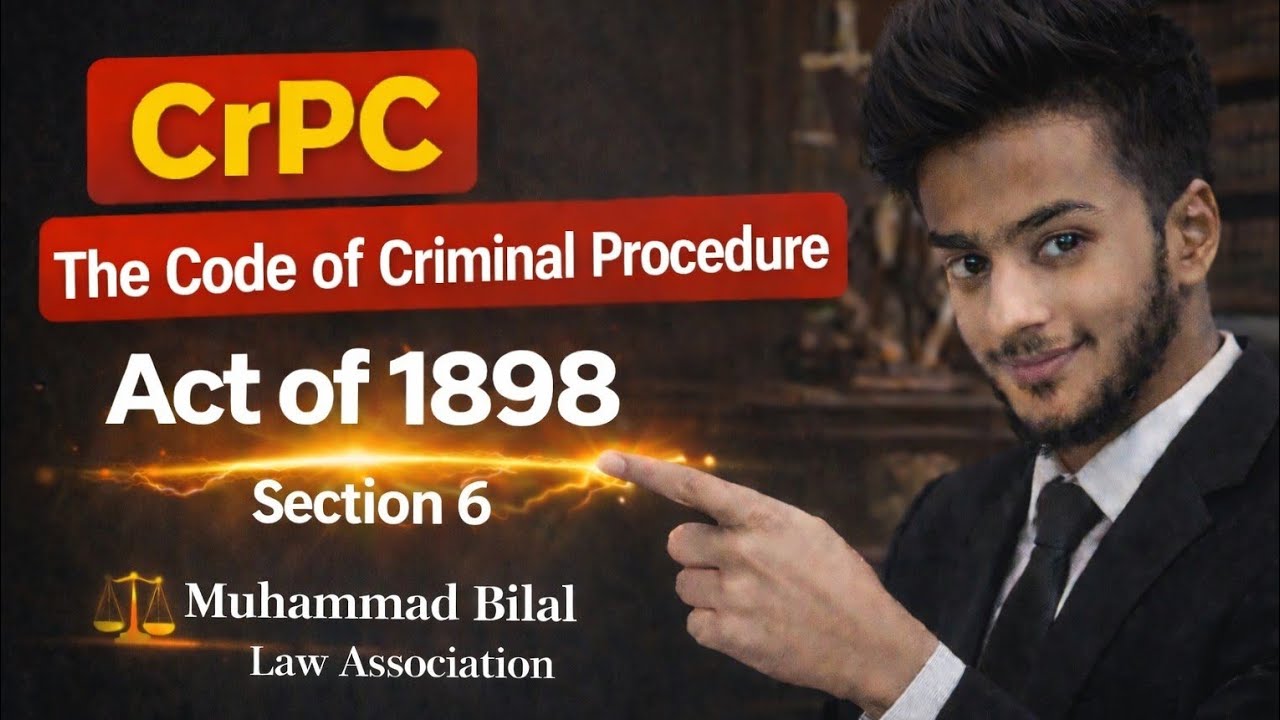 CrPC Section 6 Easily Explain in Urdu 