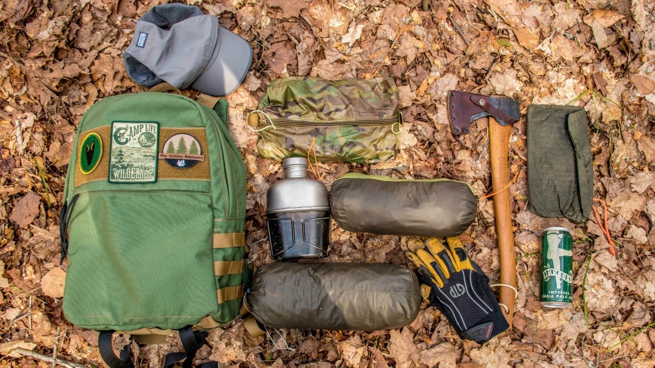 New Backpack and Gear Loadout for a Spring Overnight Camp