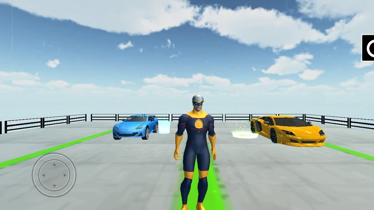 #8 SUPER HERO CAR STUNT GAME 