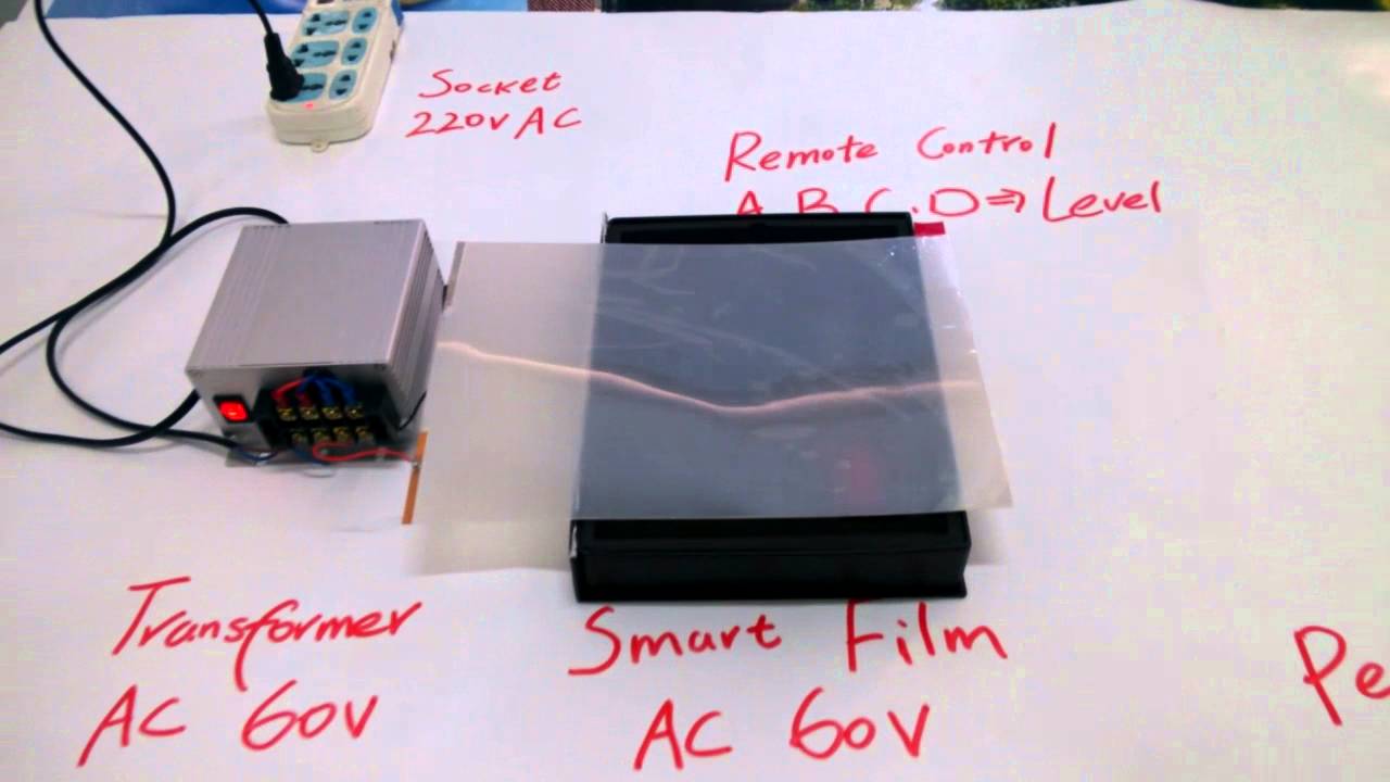 Remote Control Smart Glass
