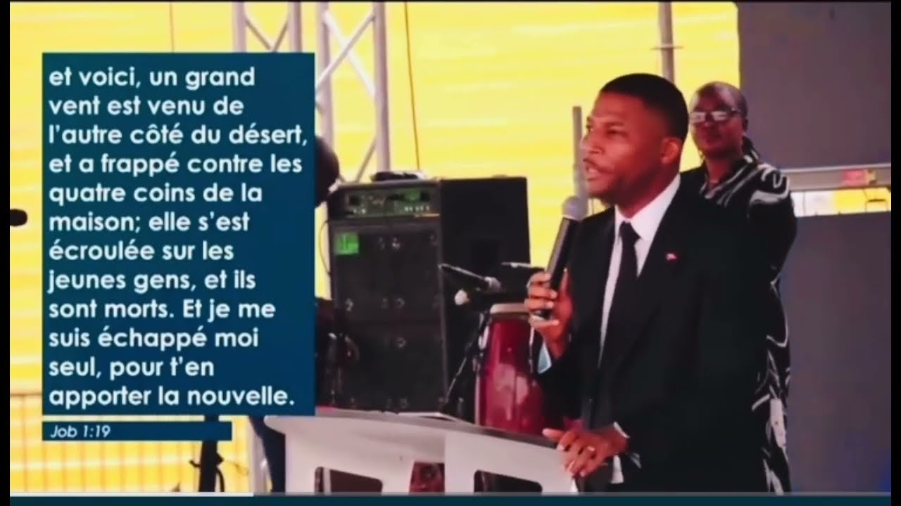 PASTEUR GREGORY TOUSSAINT - SERMON DE CIRCONSTANCE AUX FUNERAILLES DE Mme BLANCHE TUNASI.