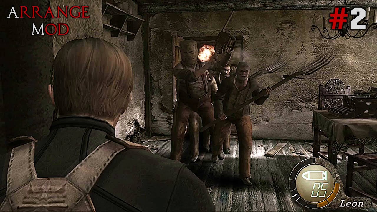 Resident Evil 4 UHD - ARRANGE MOD Spawn Ganados #2